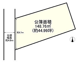 姫路市網干区新在家の土地