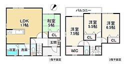 北葛城郡河合町広瀬台2丁目　23ー2期　1号棟