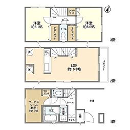 川崎市多摩区登戸新町の一戸建て