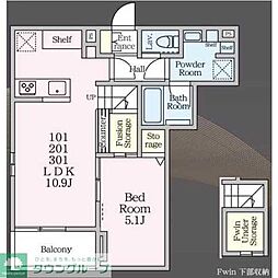 ルピナスガーデン代田 101