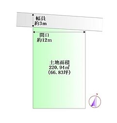 石巻市水明北2丁目　建築条件なし