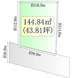 栗原市栗駒岩ケ崎上小路　建築条件なし