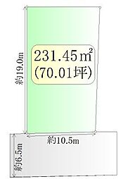 仙台市宮城野区新田　建築条件無し