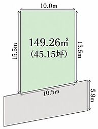 東中田3丁目　建築条件なし