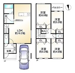 上京区下横町　条件付き土地
