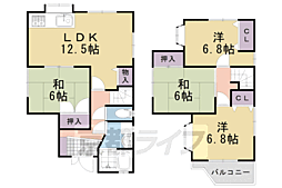 長岡京市久貝2丁目の一戸建て