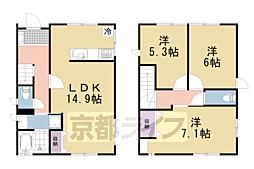 長岡京市高台4丁目の一戸建て
