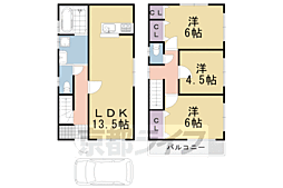 大枝塚原町貸家