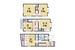 桂乾町Ｋ貸家　〆