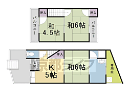 太秦百合ヶ本町貸家 A