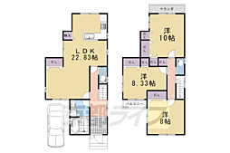 乙訓郡大山崎町下植野宮本の一戸建て