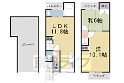 嵯峨明星町戸建貸家 A