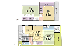 京都市伏見区深草大亀谷大山町の一戸建て