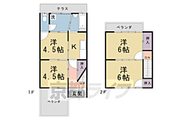 椥辻草海道町貸家