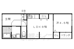 太秦青木ヶ原町テラスハウス A
