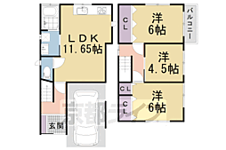 北区新御霊口町貸家 -