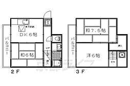 シャルマン衣笠金閣寺ハイツ 2-A
