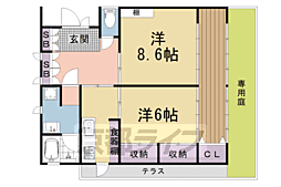 ＣＬＡＩＲ　嵯峨　貸家 A