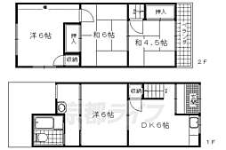 西野楳本町貸家