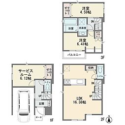 上丸子八幡町　新築一戸建て