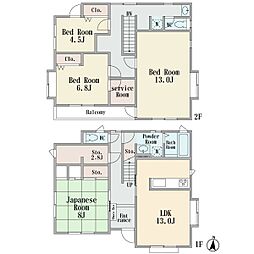 虹ケ丘1　戸建住宅