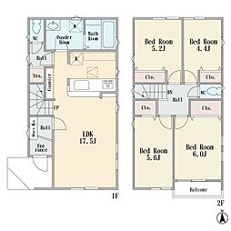 成瀬台1　新築分譲住宅　全2棟