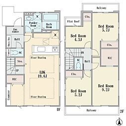 飛田給3　新築分譲住宅　全3棟