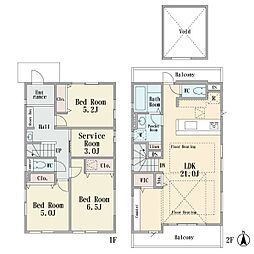 飛田給3　新築分譲住宅　全3棟