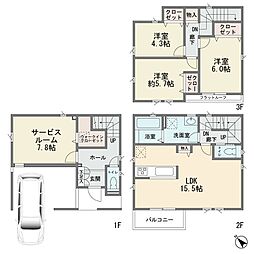 平5丁目　新築一戸建て