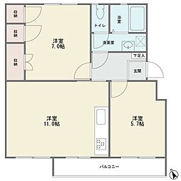 竹山団地1306号棟