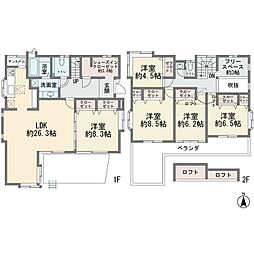 美しが丘西2丁目 一戸建て