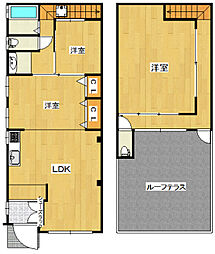 守口市東光町三丁目貸家