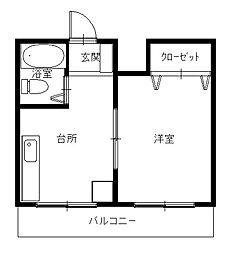 ツーエムビル勝山 203