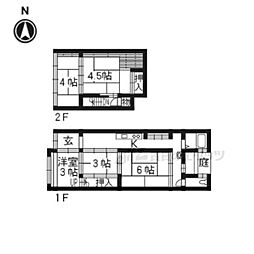 京都市下京区中堂寺北町の一戸建て