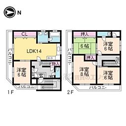 西ノ京壺ノ内町2-9貸家