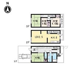 京都市中京区西ノ京笠殿町の一戸建て
