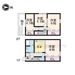 京都市上京区御前通今出川上る二丁目北町の一戸建て