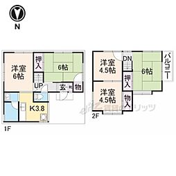 京都市山科区川田欠ノ上の一戸建て