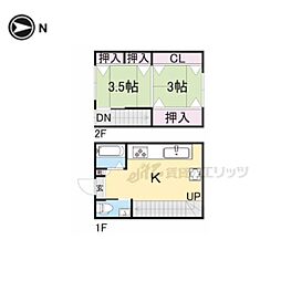 京都市上京区六軒町通下長者町下る七番町の一戸建て