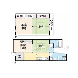 京都市上京区四町目の一戸建て