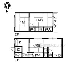 京都市中京区壬生神明町の一戸建て