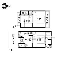 京都市右京区西京極大門町の一戸建て