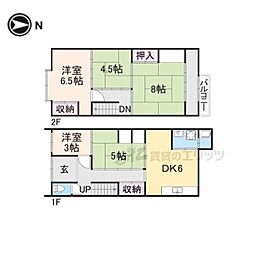 京都市北区紫野宮西町の一戸建て
