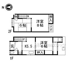 京都市北区大北山原谷乾町の一戸建て