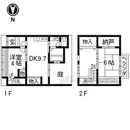 木賊山町178番1南側貸家