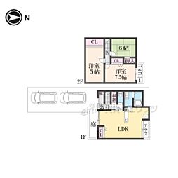 京都市下京区中堂寺前田町の一戸建て