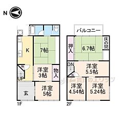 京都市下京区西七条南東野町の一戸建て
