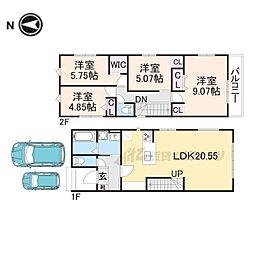 大津市富士見台の一戸建て