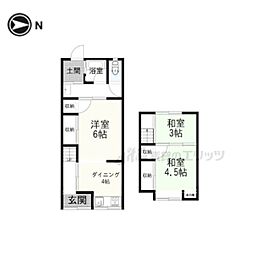 京都市山科区西野楳本町の一戸建て