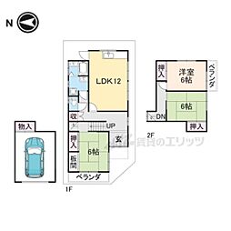 京都市伏見区桃山羽柴長吉西町の一戸建て